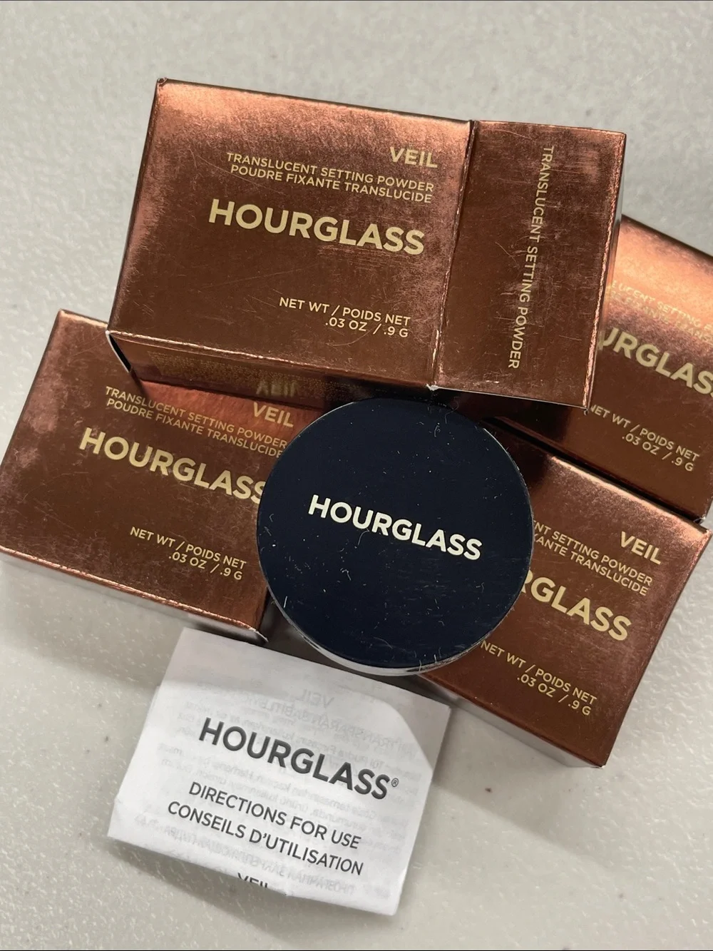 Hourglass Veil Translucent Setting Powder – travel size .9g/.03 oz NWT
